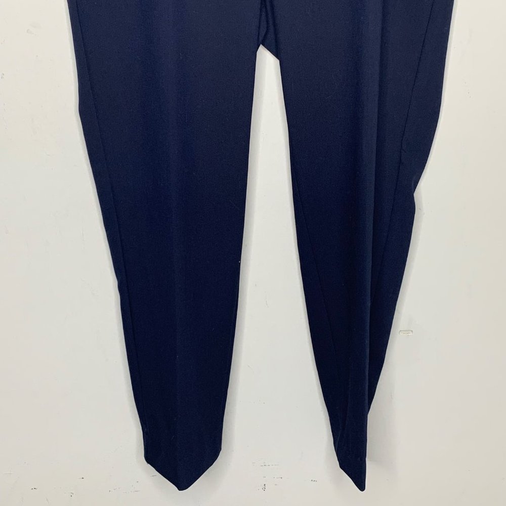 Talbots Cambridge Pants Size 14W Navy Blue Business Office Work - Picture 4 of 10